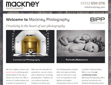 Tablet Screenshot of mackney.com